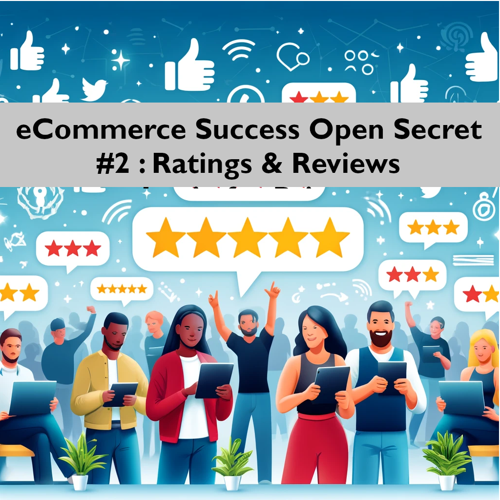 eCommerce Success Open Secret #2: Ratings & Reviews