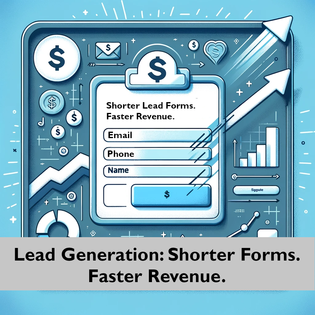 Lead Generation: Shorter Forms. Faster Revenue.
